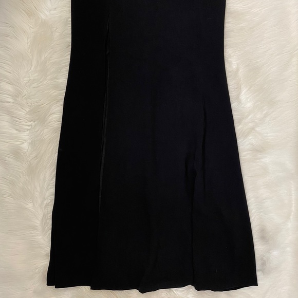 Dress The Population Black Floor Length Formal Gown Dress - Picture 3 of 9